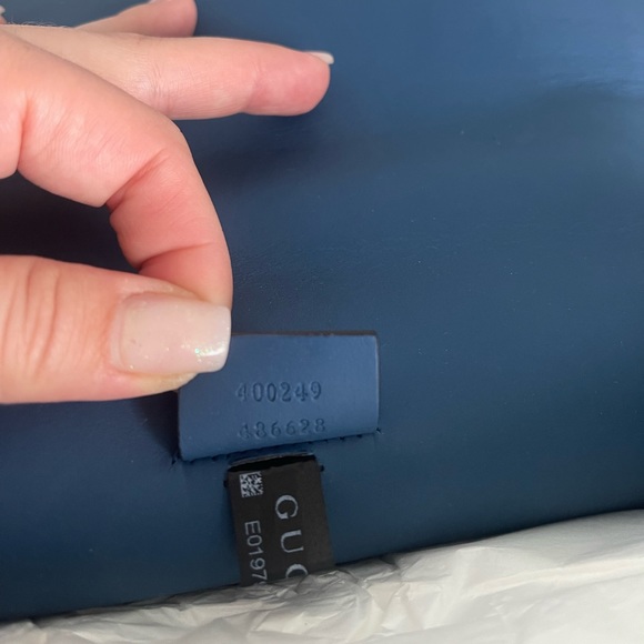 Gucci Dionysus Handbag / Blue Suede - Picture 5 of 6